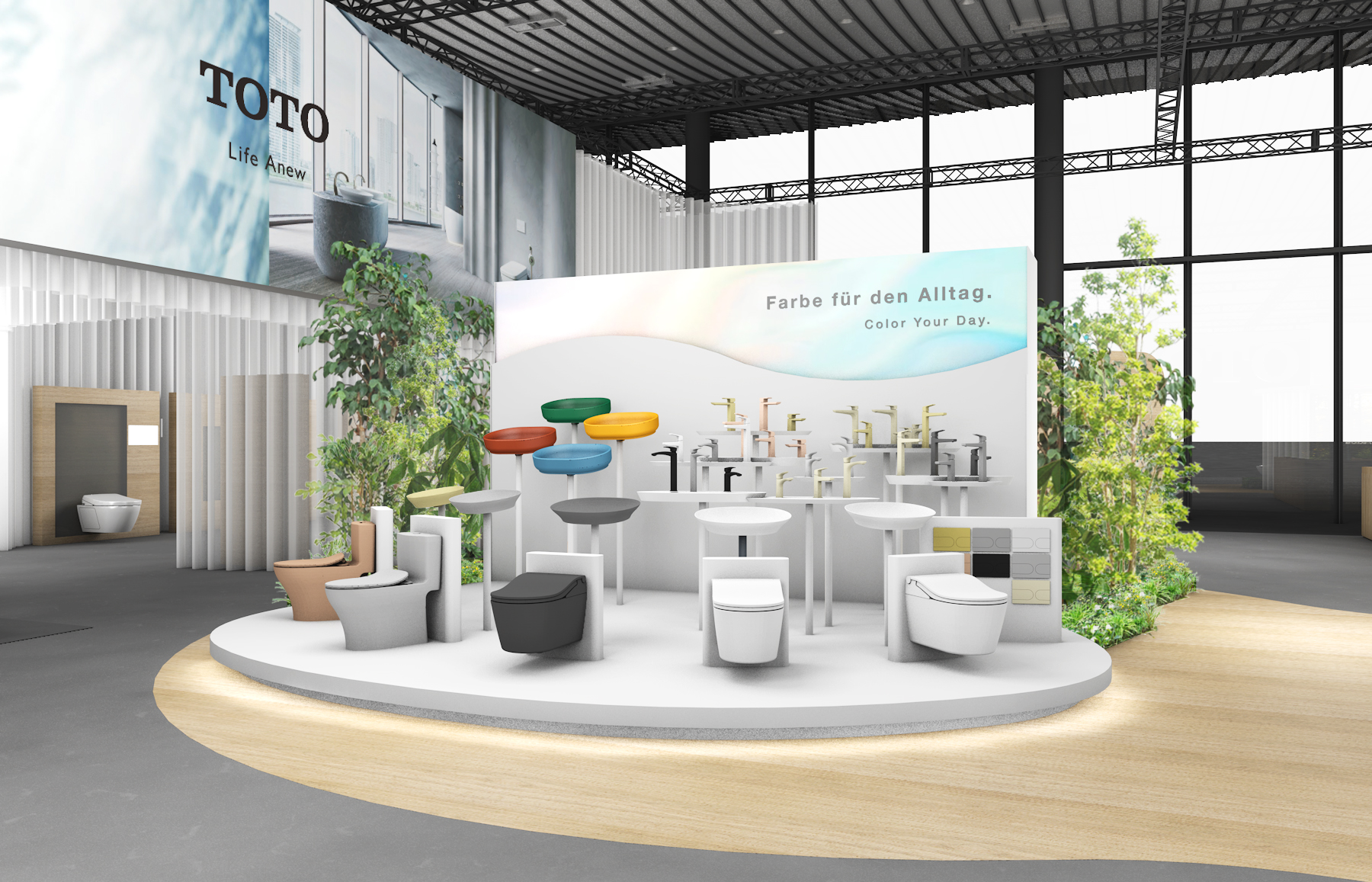 Color variation section